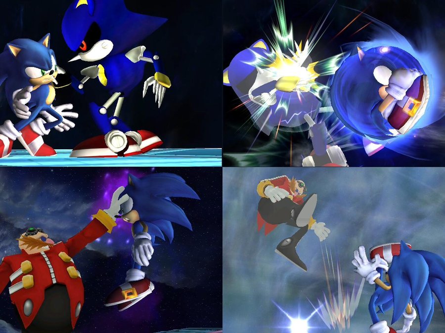 Image - Sonic vs Metal Sonic vs Dr. Eggman.jpg | Sodor ...