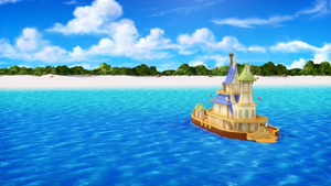 Merroway Cove island