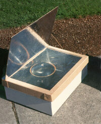 Minimum Solar Box Cooker
