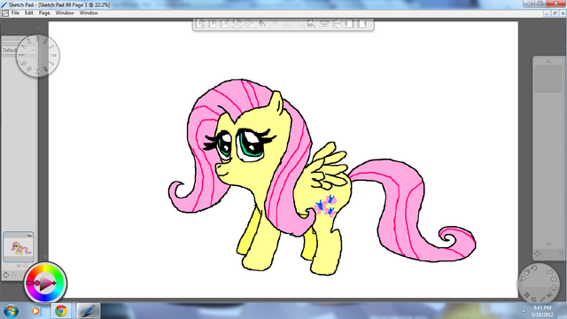 File:Fluttershy by Metal.png
