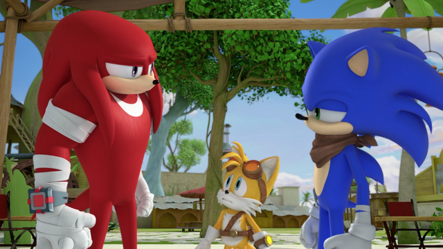 File:Knuckles and Sonic stare.png