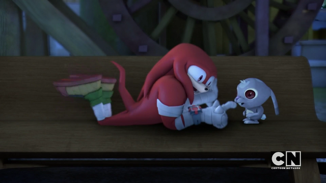 File:Knuckles plays with a bunny.png