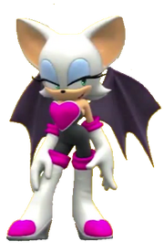 Rouge Sonic Generations Statue