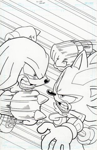 File:Sonic Universe Issue 67 Cover (no color).jpg
