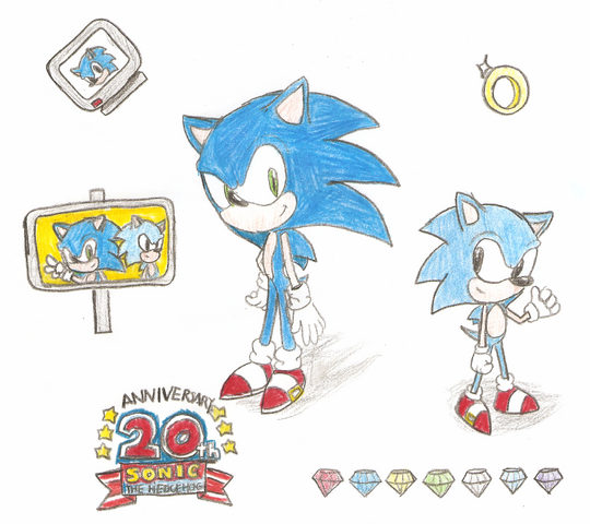 File:Sonic Generations Fan Art.png