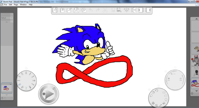 File:Sonic Picture By Metal.png