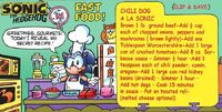 Archie chili dog