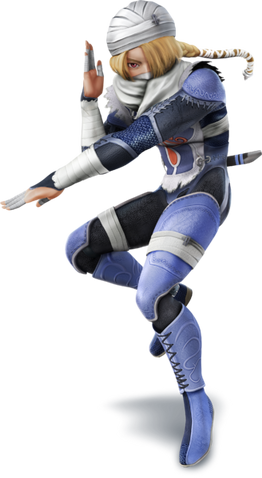 File:Sheik Artwork - Super Smash Bros. per Nintendo 3DS e Wii U.png