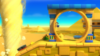 Desert Ruins Zona 4 Screenshot - Sonic Lost World (Wii U)