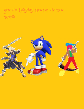 Sonic the Hedgehog Dawn of the New World cover