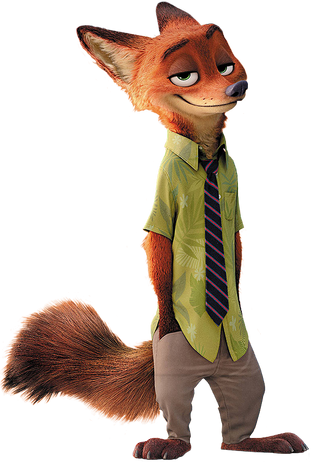 Nick Wilde Pose Render