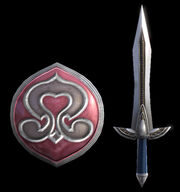 Digamma Sword and Nemea Shield