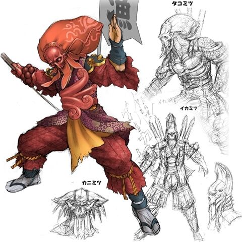 File:Soul calibur III - Yoshimitsu second costume artwork.jpg
