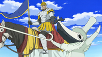 Soul Eater Episode 17 HD - Arthur asks for Excalibur's support