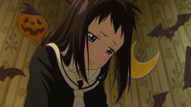 File:Soul Eater NOT Episode 10 HD - Tsugumi regrets her outburst at Meme.png