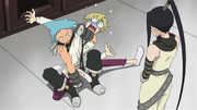 Soul Eater Episode 32 HD - Black Star spars with Hero