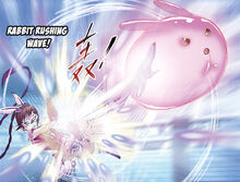 Rabbit Rushing Wave