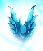 Blue Silver Empress - Right Leg Bone