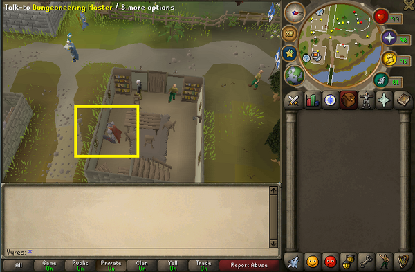 Dungeonneering Master Lumbridge