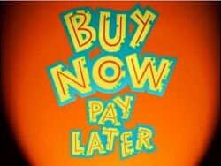 Space Goofs - Buy Now, Pay Later - Episode Title Card