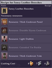 Recipe-Fancy-Leather-Breeches-Mouseover