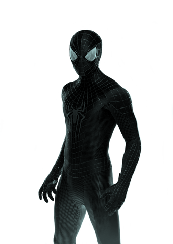 File:Black Suited Spider-Man (The Amazing Spider-Man 3).png