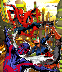 Lady Spider y camaradas