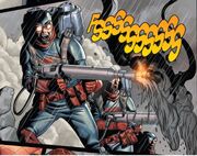 Spiderlings equipped with flamethrowers