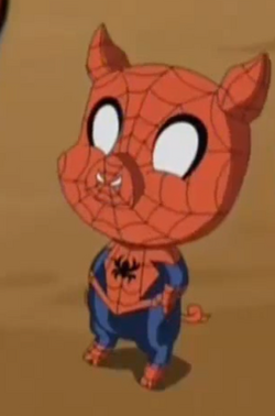 Peter Porker Coloring Sheet Peter Porker EarthTRN456 SpiderMan Wiki Fandom