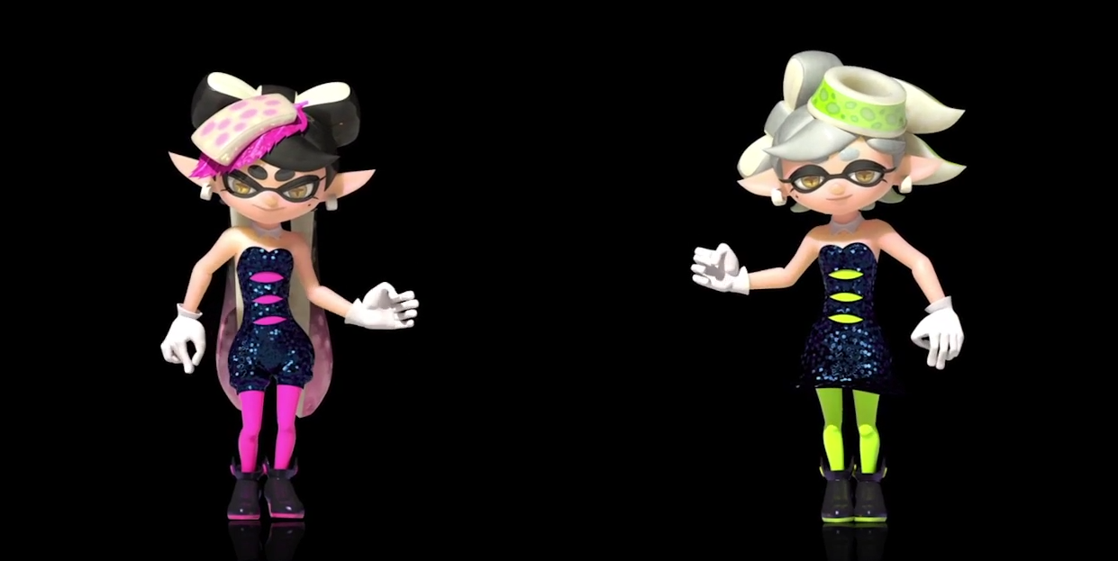 Squid Sisters Coloring Page Squid Sisters Coloring Page
