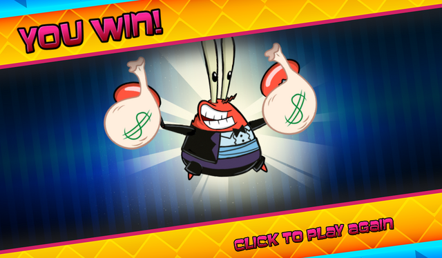 File:Bikini Bottom Brawlers Mr.Krabs in fancy outfit you win.png