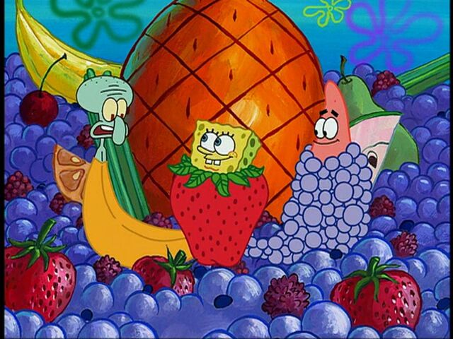 File:Squidward, Spongebob, & Patrick (All As Different Fruit).jpg