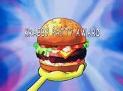 Krabby Patty Award