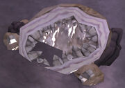 Golden geode