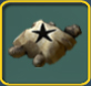 Fossilized tribal icon