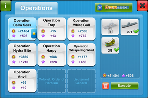 Military Operations