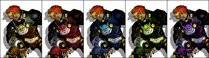 Paleta de colores Ganondorf SSBM.png