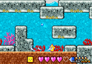 Ataque giratorio de Starfy (1) Densetsu no Stafy