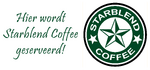 Starblend Coffee geserveerd