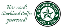 Starblend Coffee geserveerd