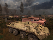 SCS Vehicle graveyard vehicles
