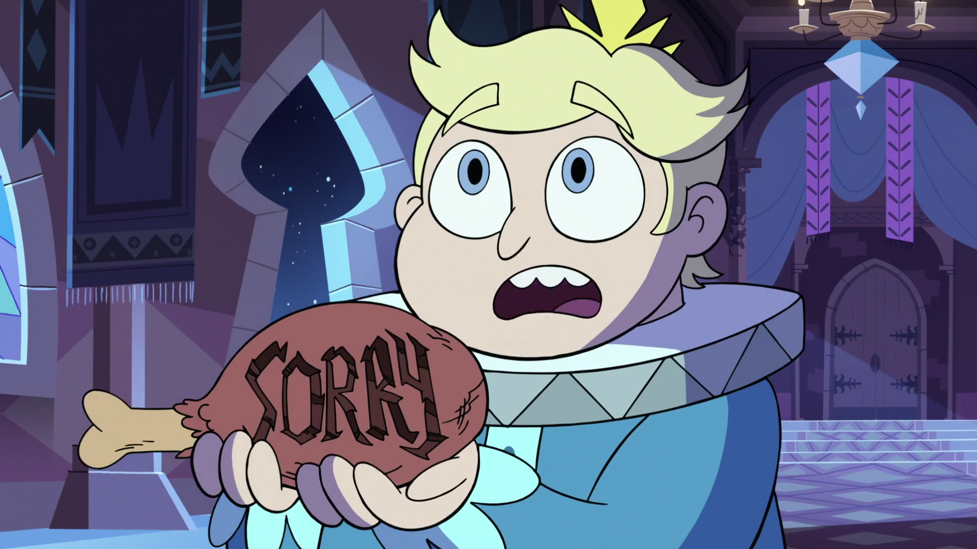 Image - S3E2 River Johansen 'it's an apology meat'.png | Star vs. the Forces of Evil Wiki