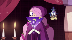 S2E23 Celena the Shy and Glossaryck in tapestry.png