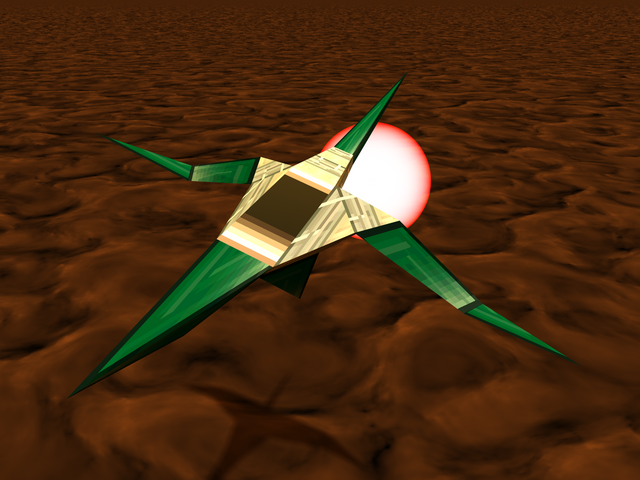 Archivo:Star Fox 64 Cornerian Figther From Bill Grey.png