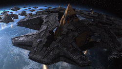 Bombardement de la Terre par des Ha'taks.png