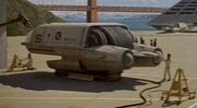 Orbital shuttle 2286 landed