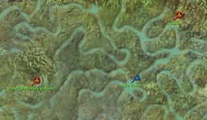 Lake Thorn map