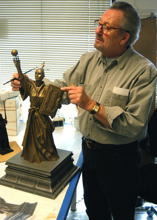 Richard Miller - my sculpture teacher at Lucasfilm