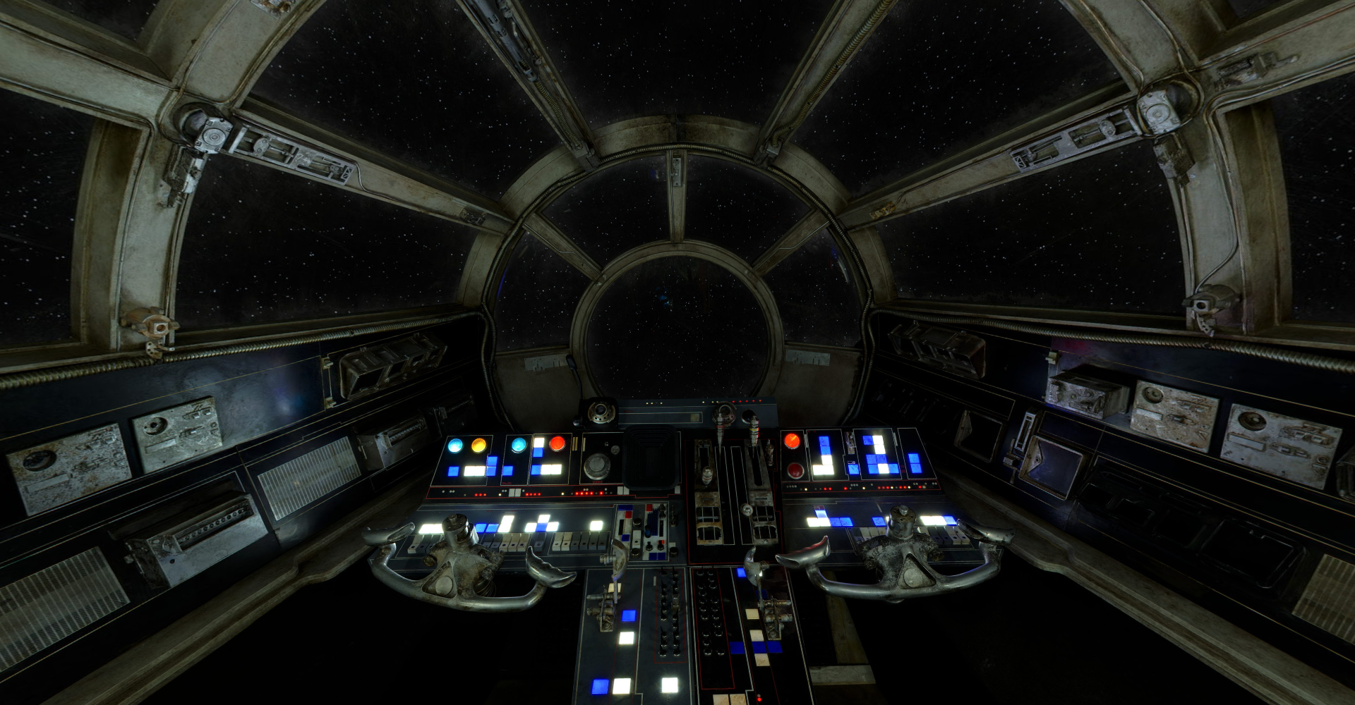 Millennium Falcon Cockpit 360