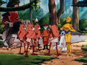 Fuzzums meet the droids